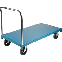 Heavy-Duty Platform Truck, 60" L x 30" W, 2000 lbs. Capacity, Rubber Casters - KLETON 