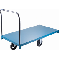Heavy-Duty Platform Truck, 72" L x 36" W, 2000 lbs. Capacity, Rubber Casters - KLETON 