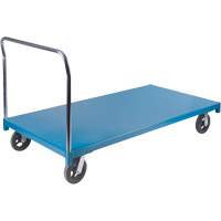 Heavy-Duty Platform Truck, 72" L x 36" W, 2000 lbs. Capacity, Rubber Casters - KLETON 