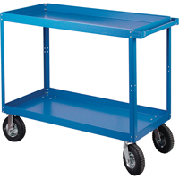 Shelf Carts , 2 Tiers, 24" W x 40" H x 48" D, 900 lbs. Capacity - KLETON 