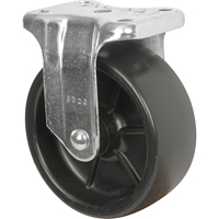 Caster, Rigid, 5" (127 mm), Polyolefin, 350 lbs. (158.8 kg.) - Algood R5353-A27D-PO