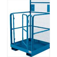Nacelle &eacute;l&eacute;vatrice pour travail en hauteur, 48" x 48" x 72" h, Capacit&eacute; de 1000 lb, Acier - KLETON 