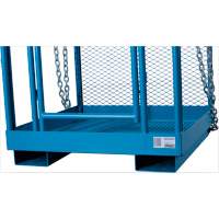 Nacelle &eacute;l&eacute;vatrice pour travail en hauteur, 48" x 48" x 72" h, Capacit&eacute; de 1000 lb, Acier - KLETON 