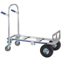 Diable convertible de s&eacute;rie Cobra Jr., Aluminium, Capacit&eacute; 1200 lb - Wesco 220291