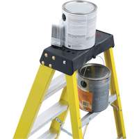 Escabeaux industriels robustes (s&eacute;rie 6400), 4', Fibre de verre, Capacit&eacute; 300 lb, Type 1A - Featherlite 6404