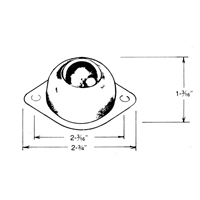 Steel Ball Transfers - Can Am OTF4230