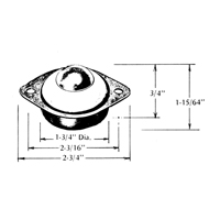 Steel Ball Transfers - Can Am OTSF4230