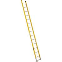 &eacute;chelle simple &agrave; une section - S&eacute;rie 6100, 14', Fibre de verre, 375 lb, CSA calibre 1AA - Featherlite 6114