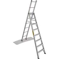 Escabeaux industriels Multi-Way de s&eacute;rie 2700, 8', Aluminium, Capacit&eacute; de 250 lb, ANSI 1, CSA 1 - Featherlite 2708