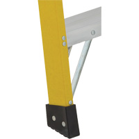 Escabeaux industriels robustes (s&eacute;rie 6900), 6', Fibre de verre, Capacit&eacute; 300 lb, Type 1A - Featherlite 6906