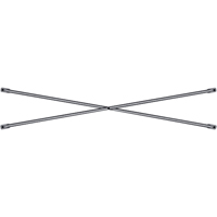 Composants d'&eacute;chafaudages - Croisillons, Croisillon, 84" la x 24" h - Metaltech M-MC2484