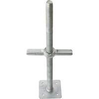 Accessoires pour &eacute;chafaudage - V&eacute;rin ajustable , V&eacute;rin ajustable, 24" la x 24" h - Metaltech M-MBSJP24