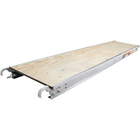 Plateformes de travail - Plancher en contreplaqu&eacute;, Bois, 7' lo x 19" la - Metaltech M-MPP719