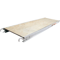 Plateformes de travail - Plancher en contreplaqu&eacute;, Bois, 7' lo x 24" la - Metaltech M-MPP724