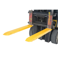 Rallonges de fourche, 48" l x 8-3/8" la, Pour des largeurs de fourches 6" - Vestil FE-6-48