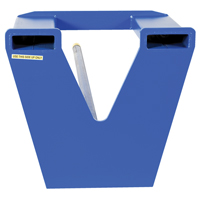 Fl&egrave;che de chariot &eacute;l&eacute;vateur pour tapis, 108-1/2" longueur, Install&eacute; sur fourche, Capacit&eacute; de 2500 lb - Vestil CRP-108