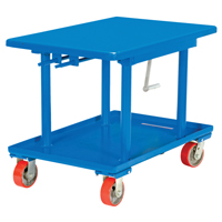 Hydraulic Lift Table, 24" L x 36" W, Steel, 2000 lbs. Capacity - Vestil MT-2436-HP