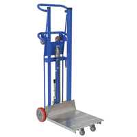 Hydra Lift Platform Stacker, Foot Pump Operated, 750 lbs. Capacity, 52" Max Lift - Vestil HYDRA-4