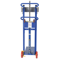 Hydra Lift Platform Stacker, Foot Pump Operated, 750 lbs. Capacity, 52" Max Lift - Vestil HYDRA-4