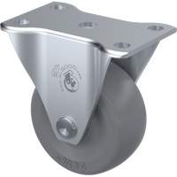 General Purpose Caster, Rigid, 2" (51 mm), Urethane, 85 lbs. (38 kg.) - Algood R0803-A17D-UG