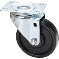 Roulette &agrave; usage g&eacute;n&eacute;ral, Pivotant, 3" (76 mm), Ur&eacute;thane, 350 lb (158,8 kg) - Algood S5033-A27D-U