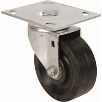 Roulette robuste, Pivotant, 4" (101,6 mm), Plastique dur/nylon, 600 lb (272 kg) - Algood S5443-A38F-U-RB