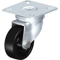ROULETTE 2"POLYPRO NOIRECAP 90LB,PIVOTANTE - Blickle LPA-POA 50G