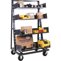 Adjust-A-Tray Trucks, 18" x 38" x 64", 1500 lbs. Capacity - Valleycraft F81812A5