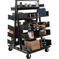 Chariots Adjust-A-Tray, 40" x 38" x 64", Capacit&eacute; 2500 lb - Valleycraft F81815A2