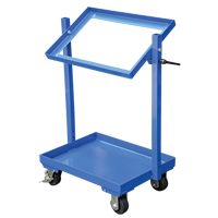 Chariot &agrave; cueillette, Acier, 30-11/16" la x 19-1/4" p, 2 tablettes, Capacit&eacute; 200 lb - Vestil TSCT-2
