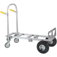 Spartan Jr. Economy Convertible Truck, Aluminum, 1000 lbs. Capacity - Wesco 220000