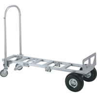 Spartan Sr. Economy Convertible Truck, Aluminum, 1000 lbs. Capacity - Wesco 220001