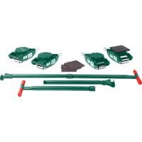 Machine Roller Kit, 120 tons Capacity - Hilman Rollers RS-120-SLD