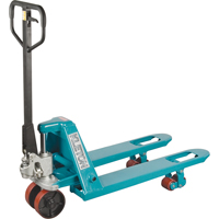 Transpalette manuel robuste, Acier, 48" lo x 20-1/2" la, Capacit&eacute; 6600 lb - KLETON 