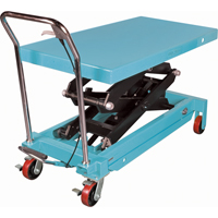 Heavy-Duty Hydraulic Scissor Lift Table, 48" L x 24" W, Steel, 1545 lbs. Capacity - KLETON 