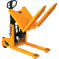 Basculeurs ergonomiques pour palettes, Bascule 90°, Capacit&eacute;e 2200 lb, 51-2/3" lo x 21-1/2" la x 44-1/4" h - Wesco 272950