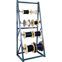Heavy-Duty Reel Racks, Starter, 48" W x 36" D x 120" H - Spg Storage Product Group RR4836120