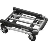 Chariots &agrave; plateforme pliants, Aluminium, 300 lb, 28" lo x 16" la, Hauteur 32" - KLETON 