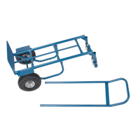 Convertible Deluxe Hand Truck, Steel, 800 lbs. Capacity - KLETON 