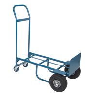 Convertible Deluxe Hand Truck, Steel, 800 lbs. Capacity - KLETON 