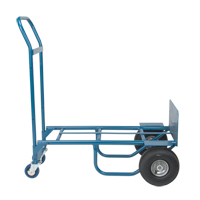 Convertible Deluxe Hand Truck, Steel, 800 lbs. Capacity - KLETON 