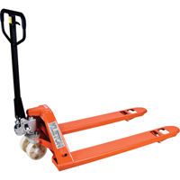 Transpalette manuel robuste, Acier, 48" lo x 27" la, Capacit&eacute; 5500 lb - KLETON 