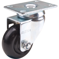 Roulette, Pivotant, 3" (76 mm), Polyol&eacute;fine, 250 lb (113 kg) - KLETON 