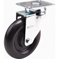 Caster, Swivel, 5" (127 mm), Polyolefin, 250 lbs. (113 kg.) - KLETON 