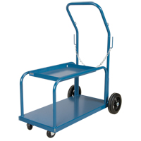 Mini-MIG Welding Cart, Rubber Wheels, 18" W x 36" L Base, 1000 lbs. - KLETON 