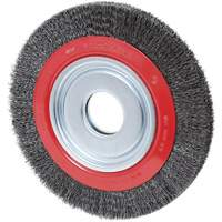 Meule 101G-2C &agrave; fils cr&ecirc;p&eacute;s, 8" dia., Fils 0,02", Arbre 1/2" - 2" - JET 550141
