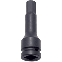 Jeu de douilles &agrave; chocs hexagonales SAE 1/2" PHB-1208, 8 Mcx, Hexagonale - JET 610331