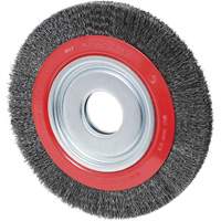 Disque &agrave; fils cr&ecirc;p&eacute;s, 6" dia., Fils 0,02", Arbre 1/2"/2"/5/8" - JET 550124