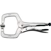 Pince en C &agrave; verrouillage ultra-robuste avec patin pivotant, Capacit&eacute; de 11" (279 mm) - JET 730557