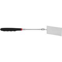 Large Face Telescopic Mirror, 2-1/8" H x 3-3/8" W, Rectangular, 11" - 15-1/2" Handle - JET H3103